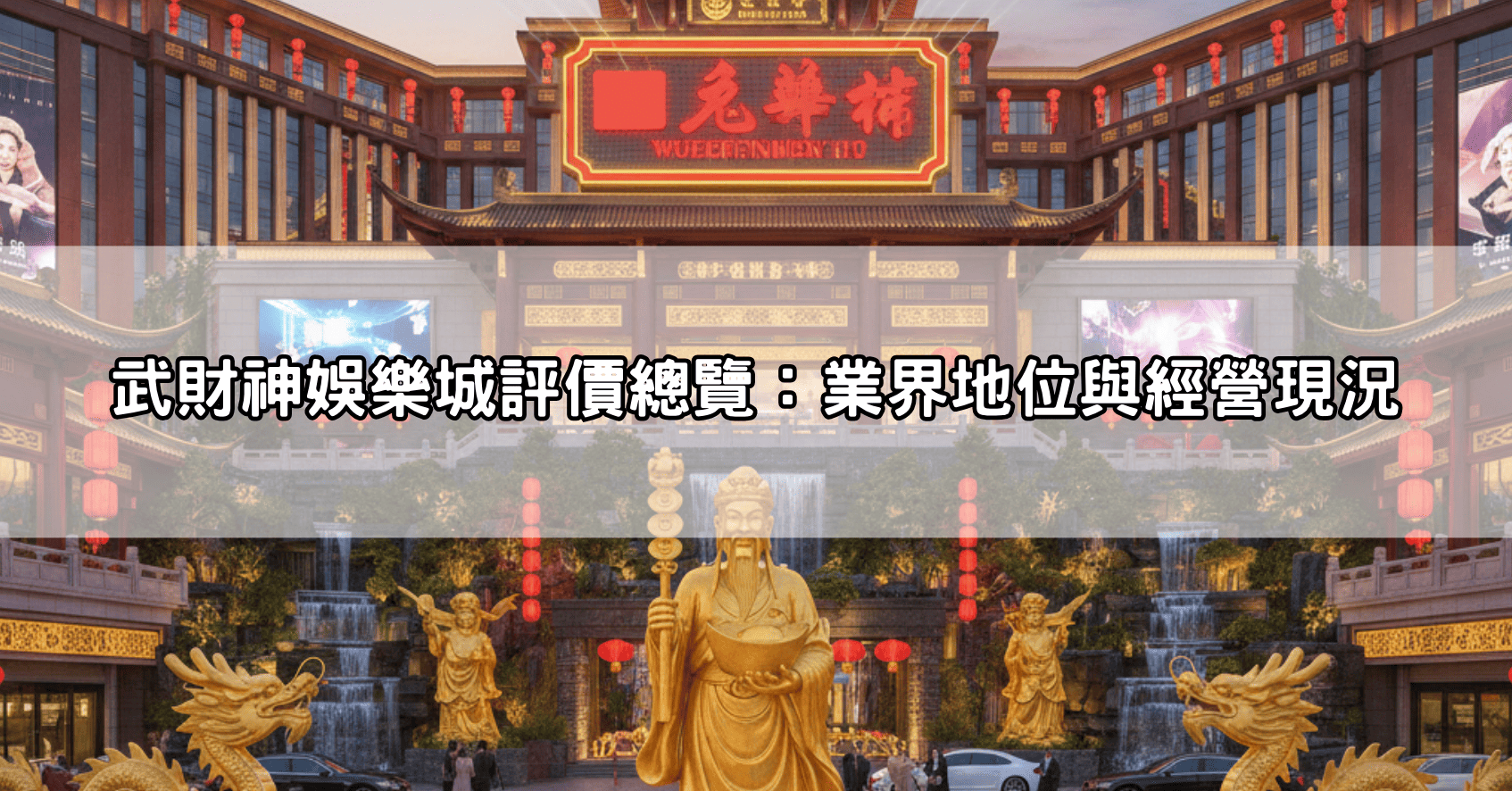 武財神娛樂城評價總覽:業界地位與經營現況